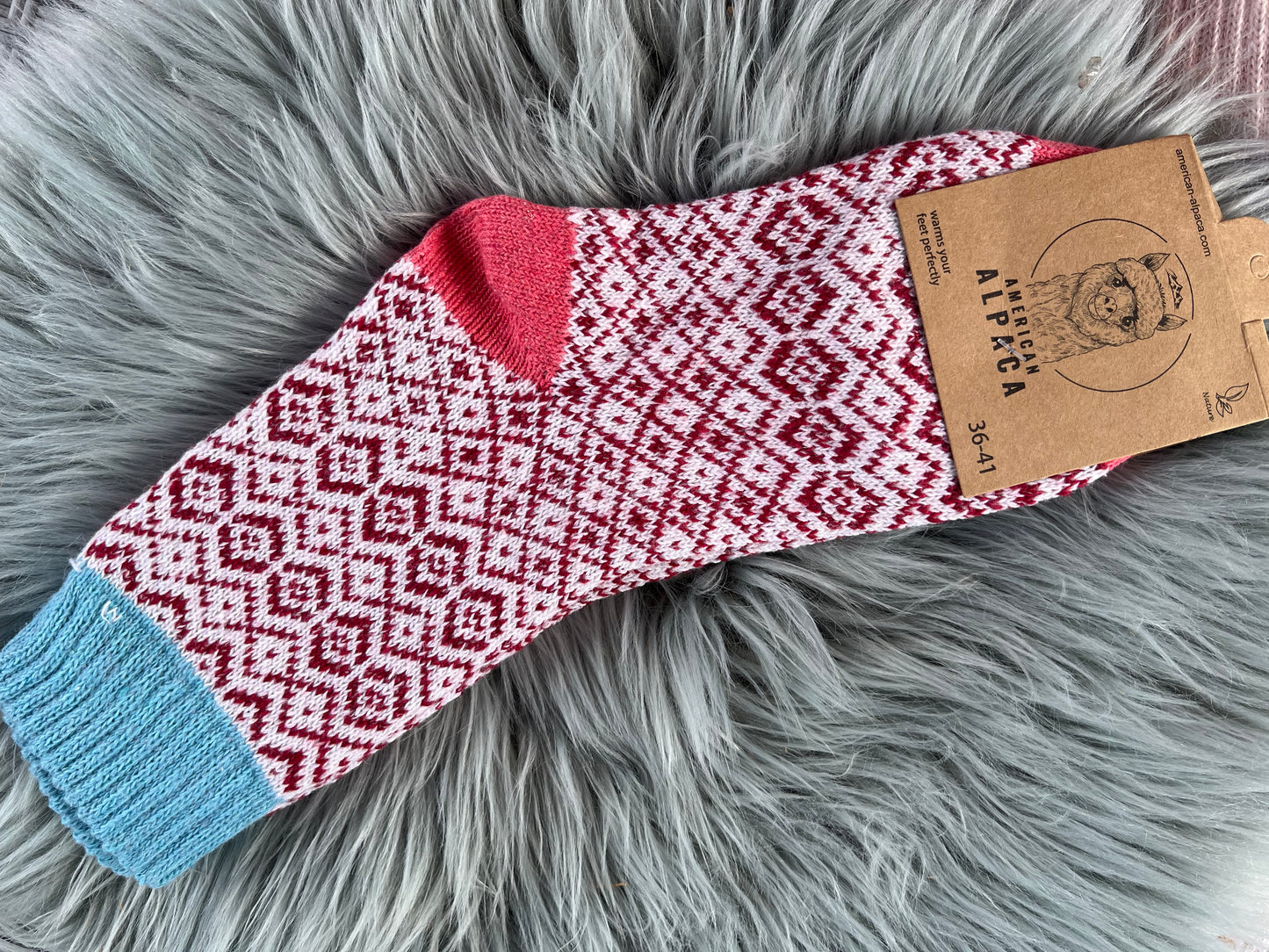 Alpaca Socken 3 farbig 36-41