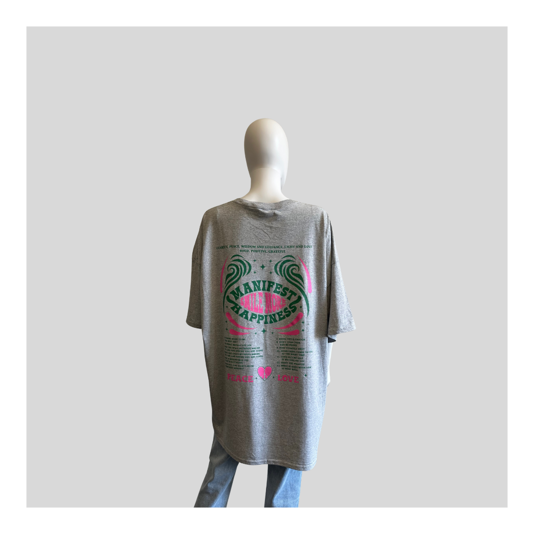 T-Shirt "Manifest - Smile more"