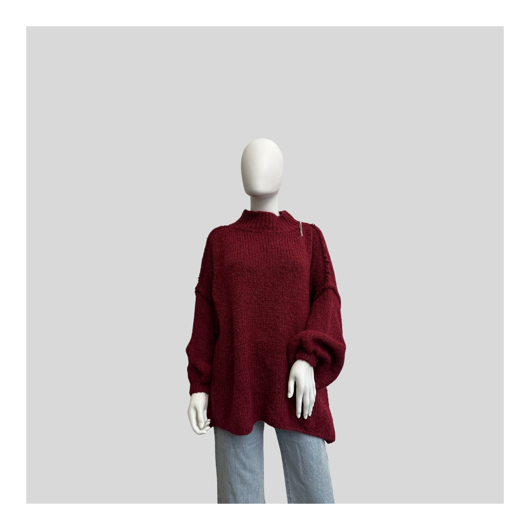 Oversized Strickpullover "Flausch"