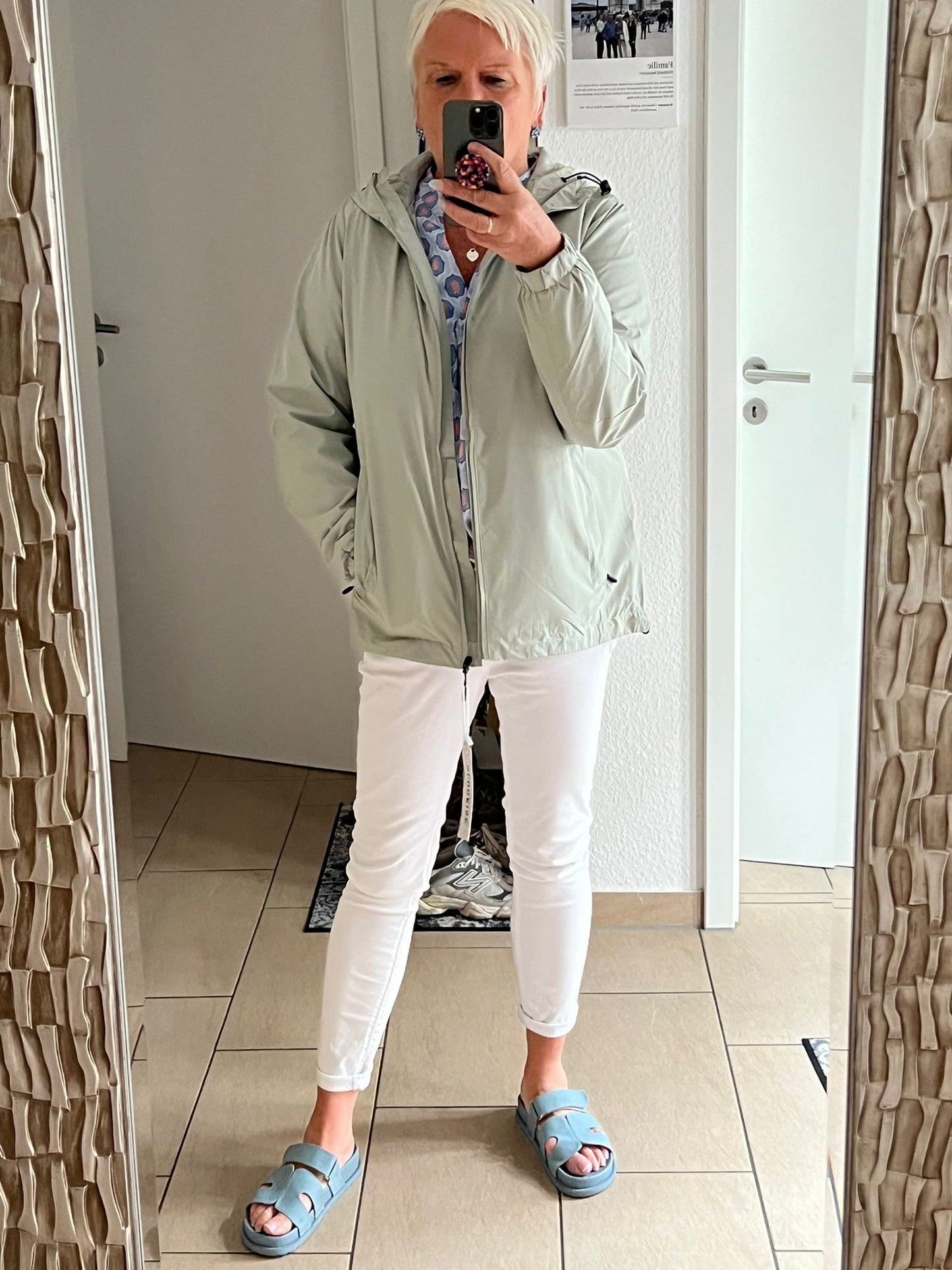 Basic Jacke mint