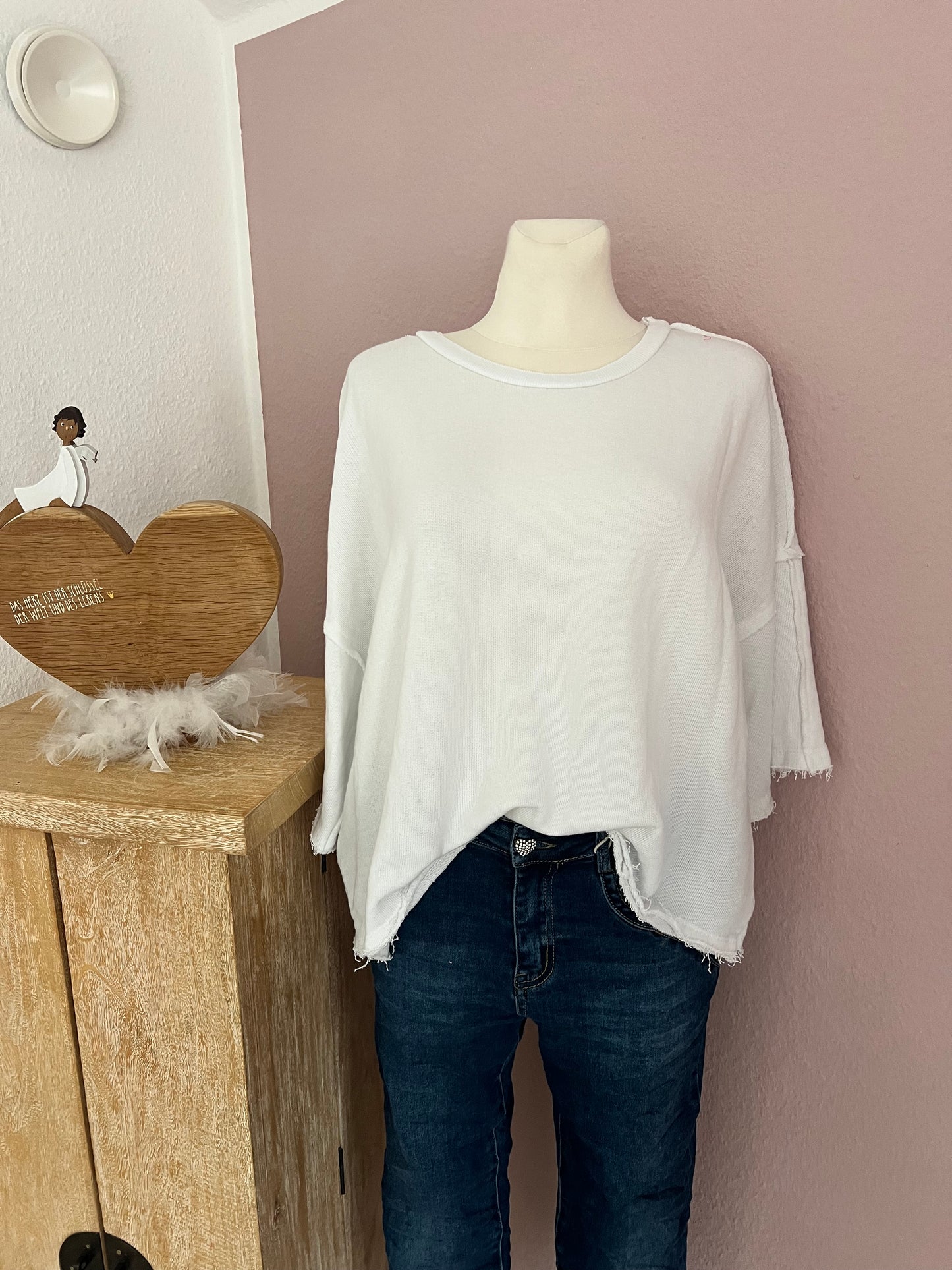 Sweatshirt "Ausgefranst - 3/4"