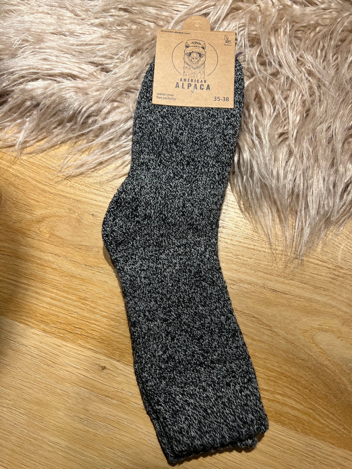 Alpaca Socken Gr. 35-38 "JN20" ❌