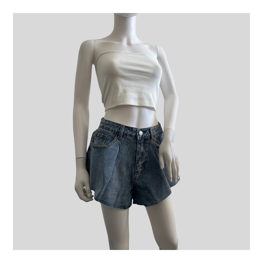 Bandeau-Top "Weiß"