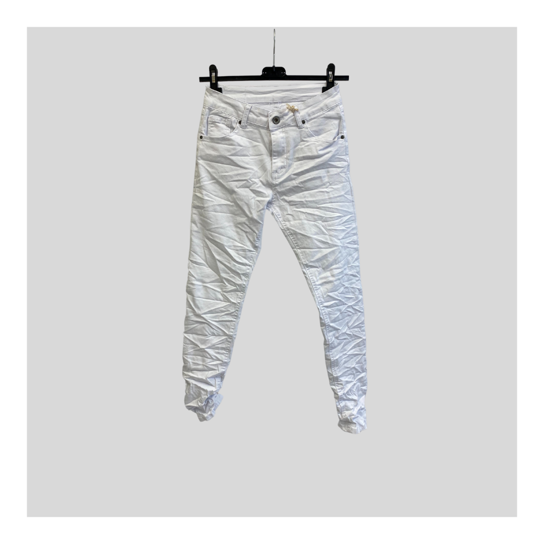 Weiße Jeans Hose "1226" 🤍