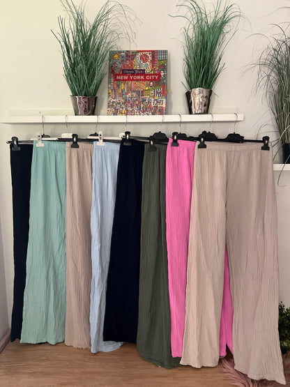 Musselin Hose ohne Tasche