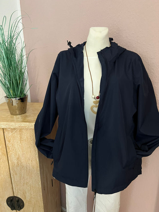 Basic Jacke blau