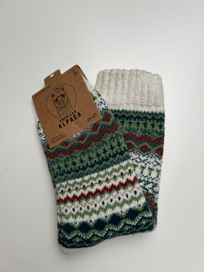 Alpaca Herren Socken Gr. 41-47 "Ethno Dick" ❌
