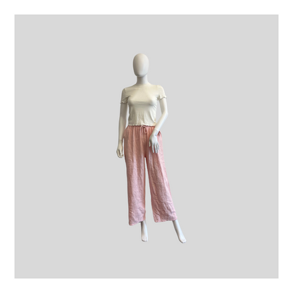 Musselin Hose mit Tasche