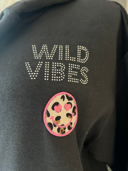 Sweatshirt Jacke von Zwillingsherz in rosa oder grau