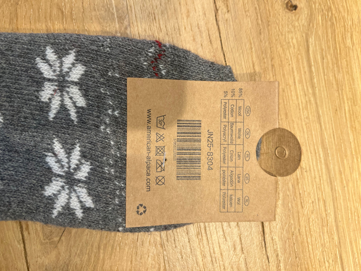 ✅Alpaca Socken Elch 36-41