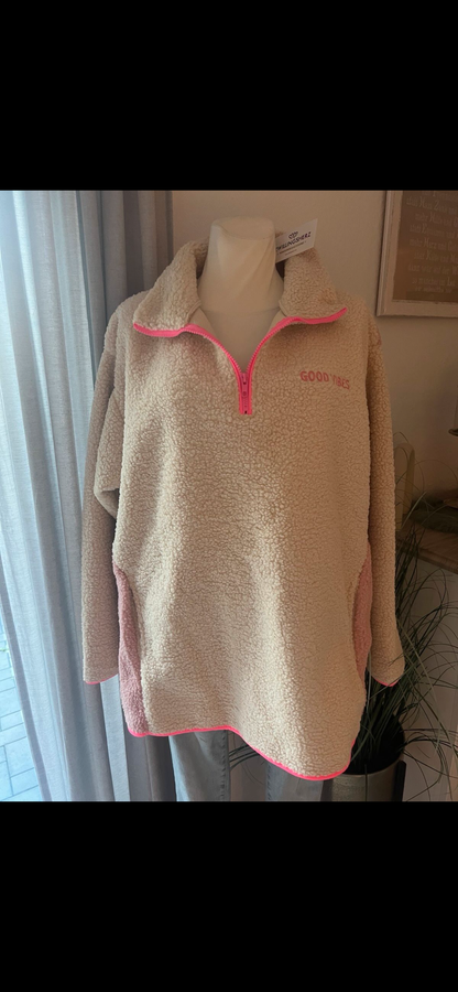 Zwillingsherz Pullover Teddy