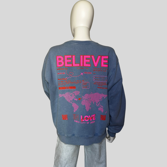 Sweatshirt "Believe"
