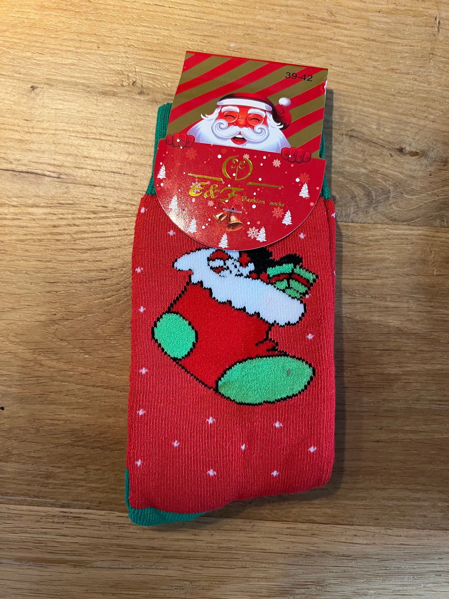 Weihnachts Socken  Gr 39-42
