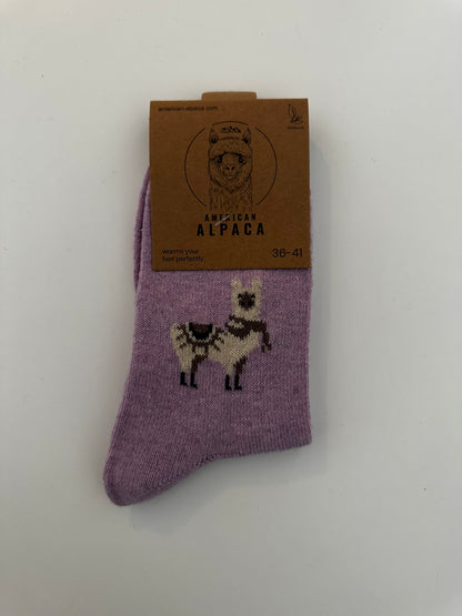 ✅ Alpaca Socken Gr. 36-41 "Mit Alpaca - Dünn"