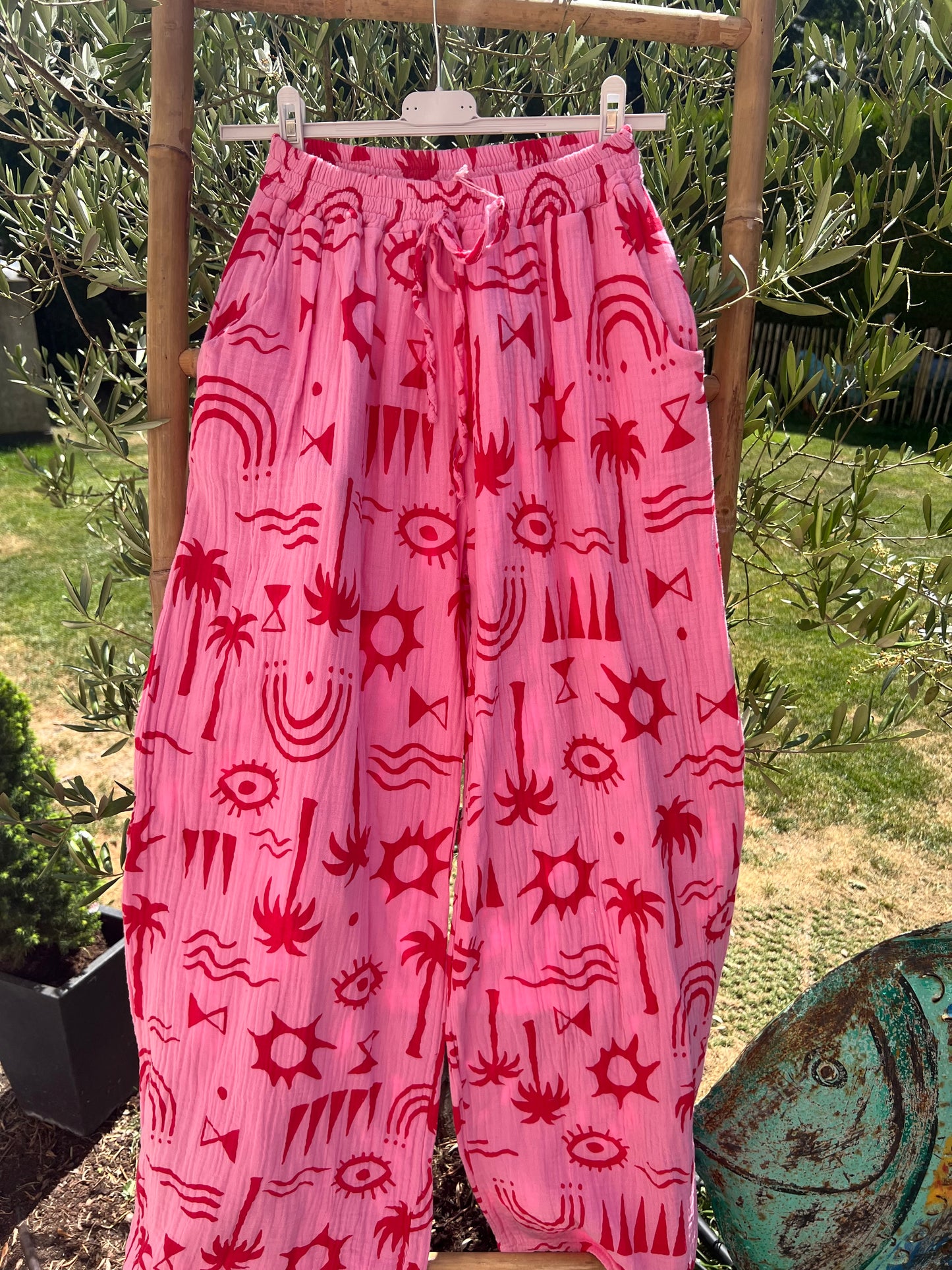 Sommer Musselin Hose