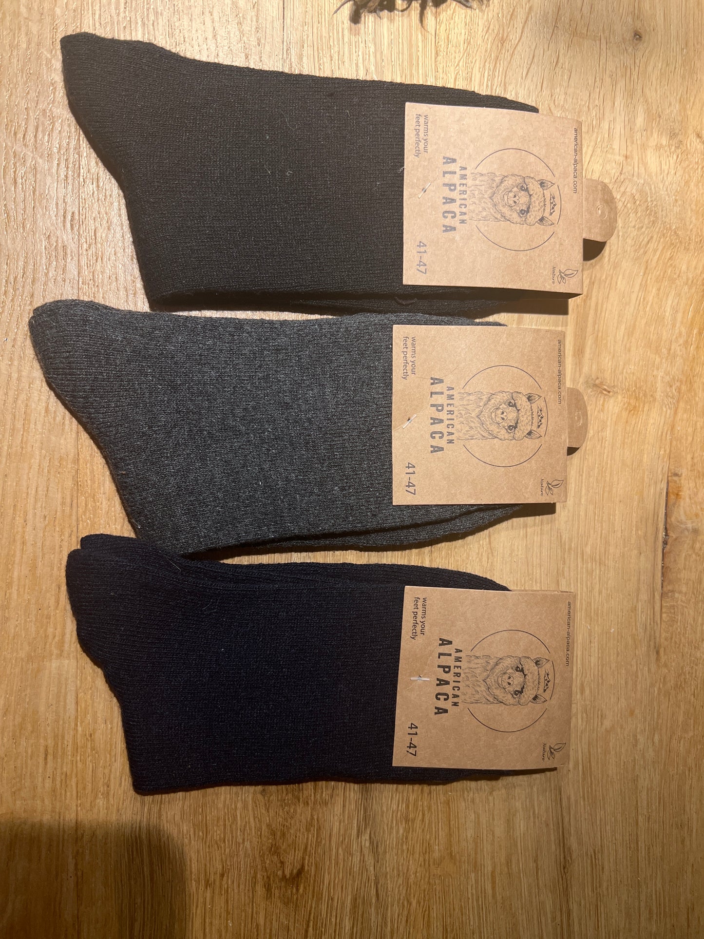 Alpaca Socken Gr. 41-47 "Dünn" ❌