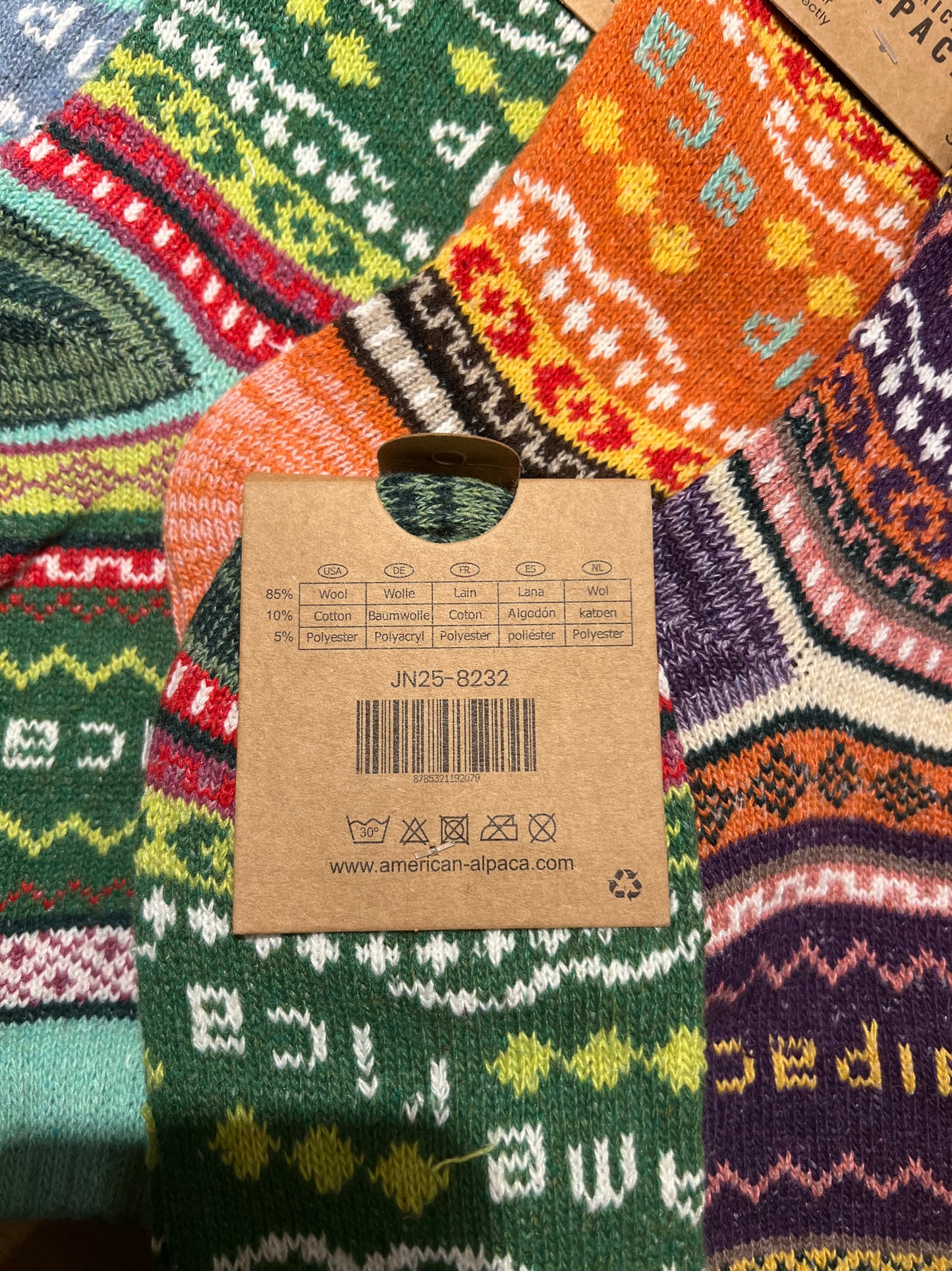 ✅ Alpaca Socken bunt Alpaca ….8232