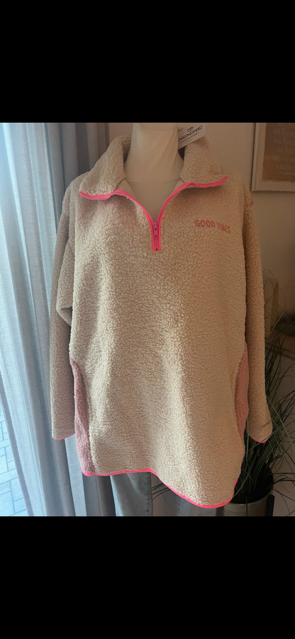Zwillingsherz Pullover Teddy