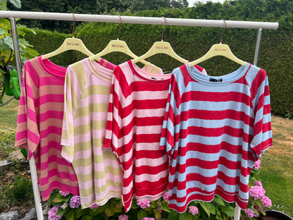 T Shirt gestreift in verschiedenen Farben