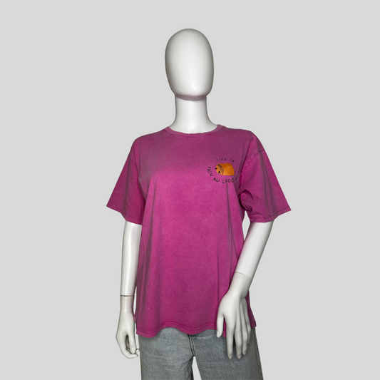 T-Shirt "Life is pain au chocolate"