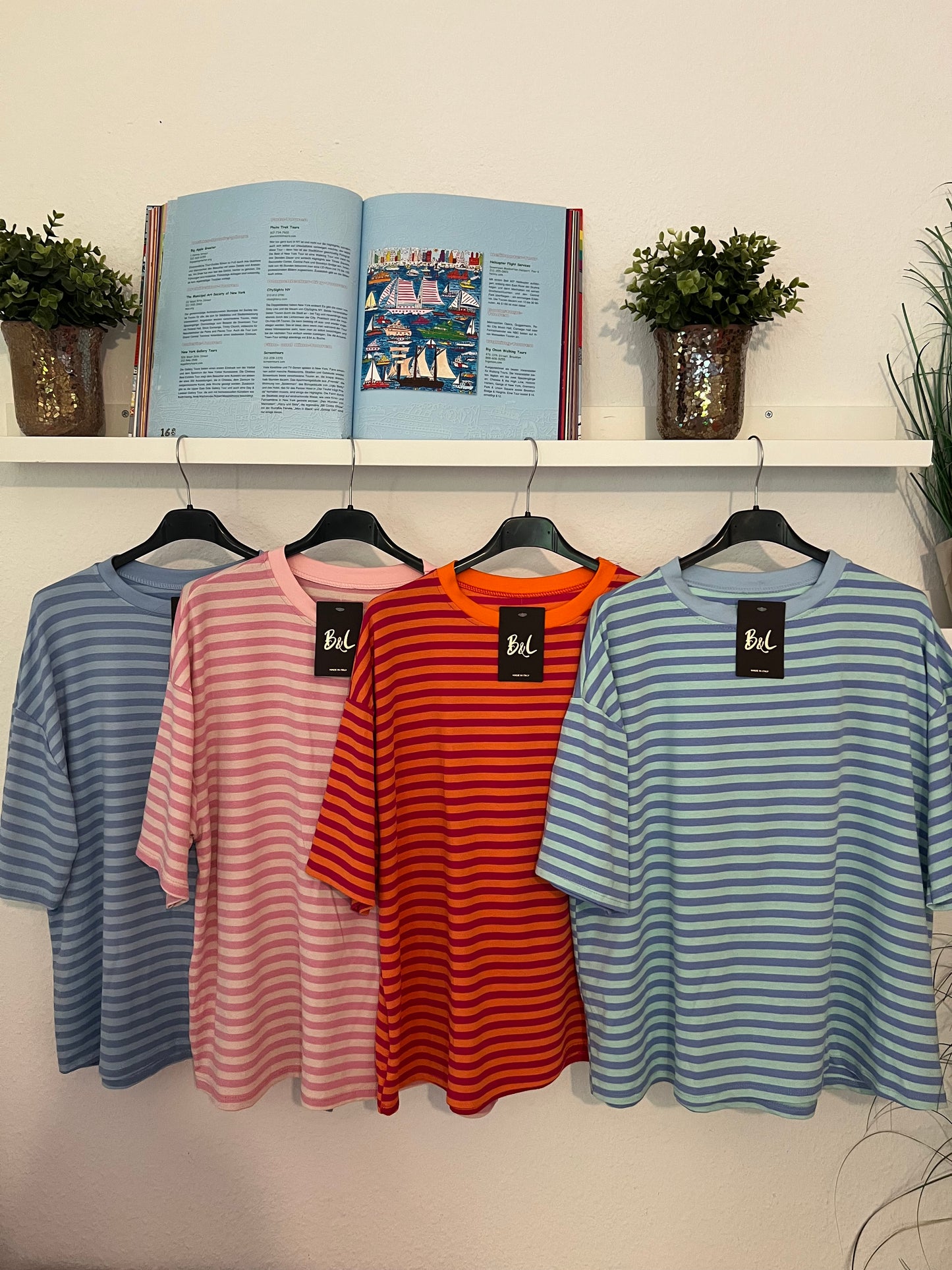 T Shirt gestreift b&l