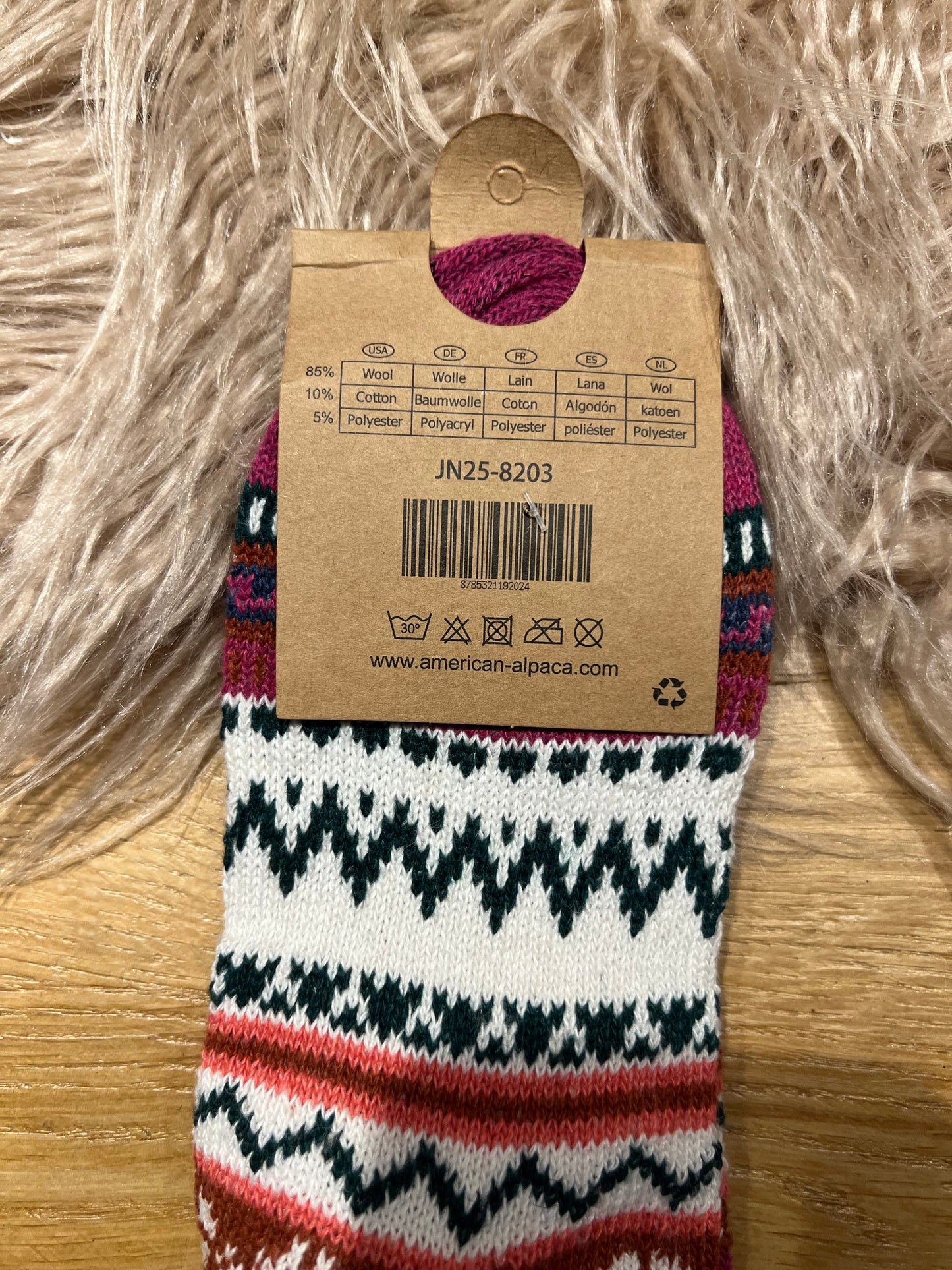 Alpaca Socken bunt Gr 36-41 — 8203