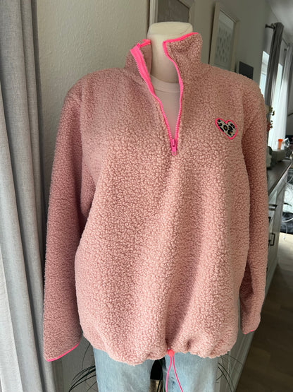 Teddy Troyer Leo braun oder rosa Zwillingsherz
