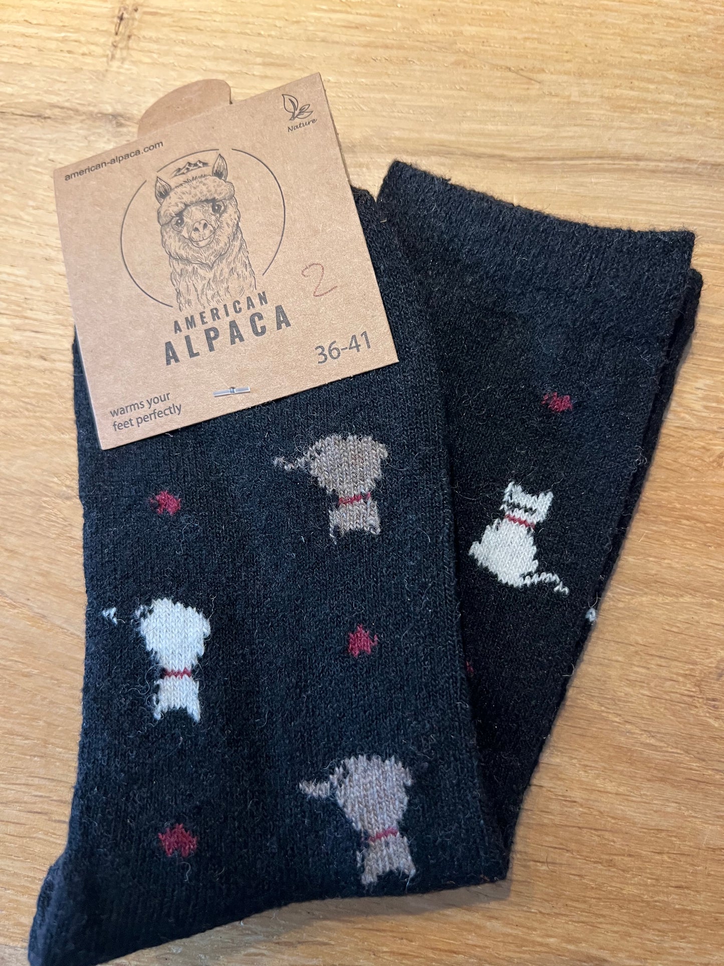 Alpaca Cats Socken Gr 36-41 JN26-8111 🦙