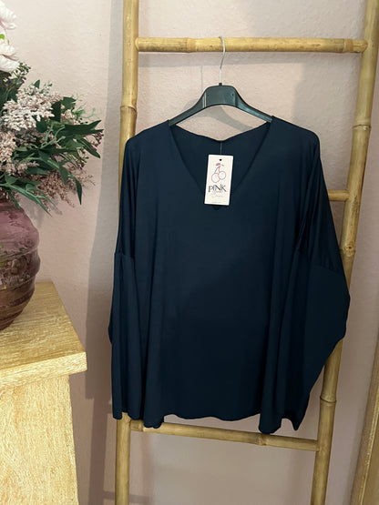 Basic Langarm Shirt