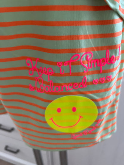 2 Teiler mit Smiley gestreift
