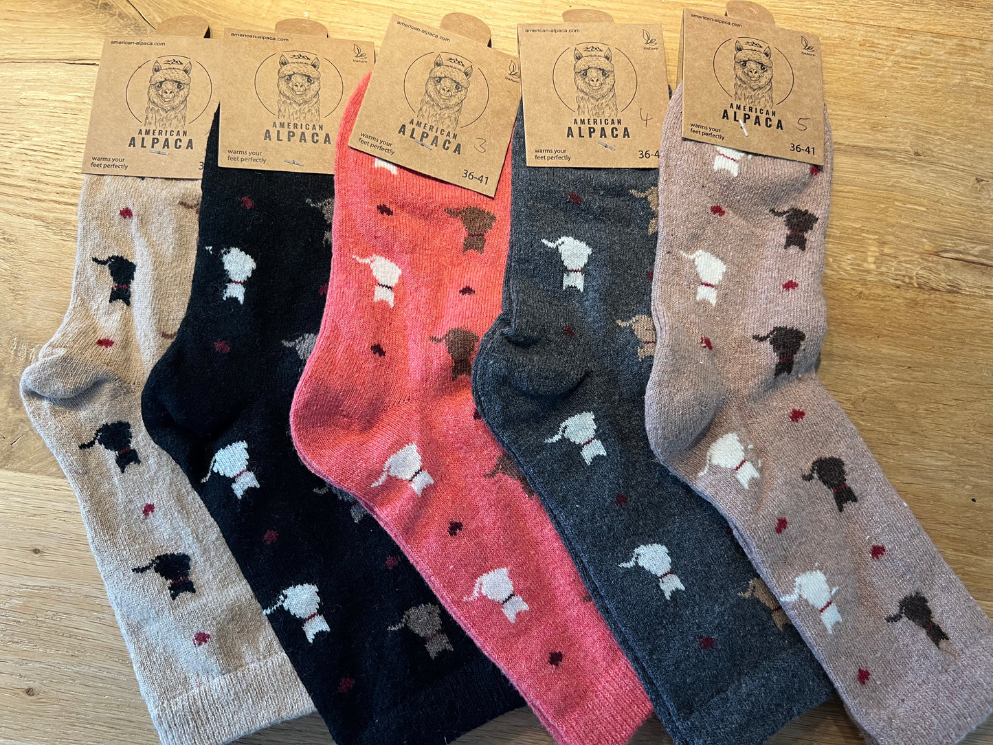 Alpaca Cats Socken Gr 36-41 JN26-8111 🦙
