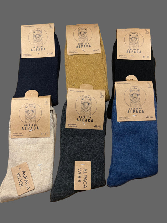 Alpaca Socken Gr. 41-47 "Dünn" ❌