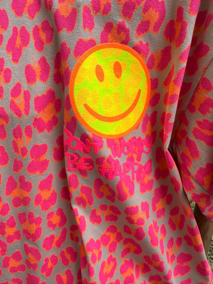 Leo Smiley 2 Teiler in verschiedenen Farben  don‘t worry be happy
