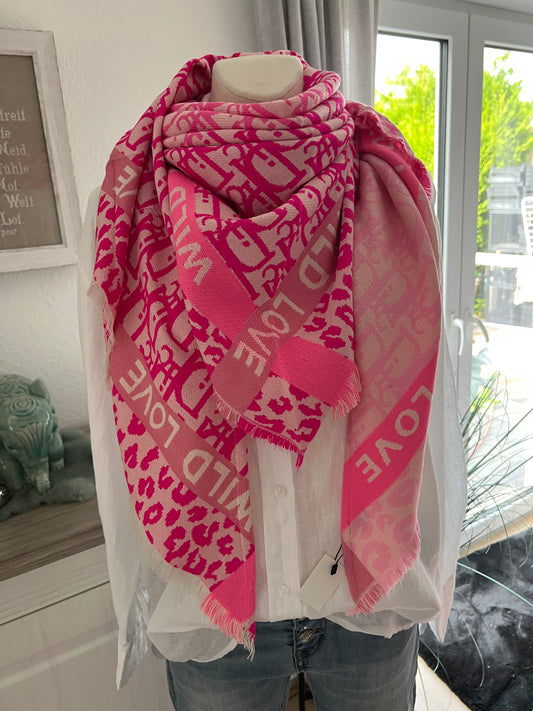 Wild Love Schal pink Di