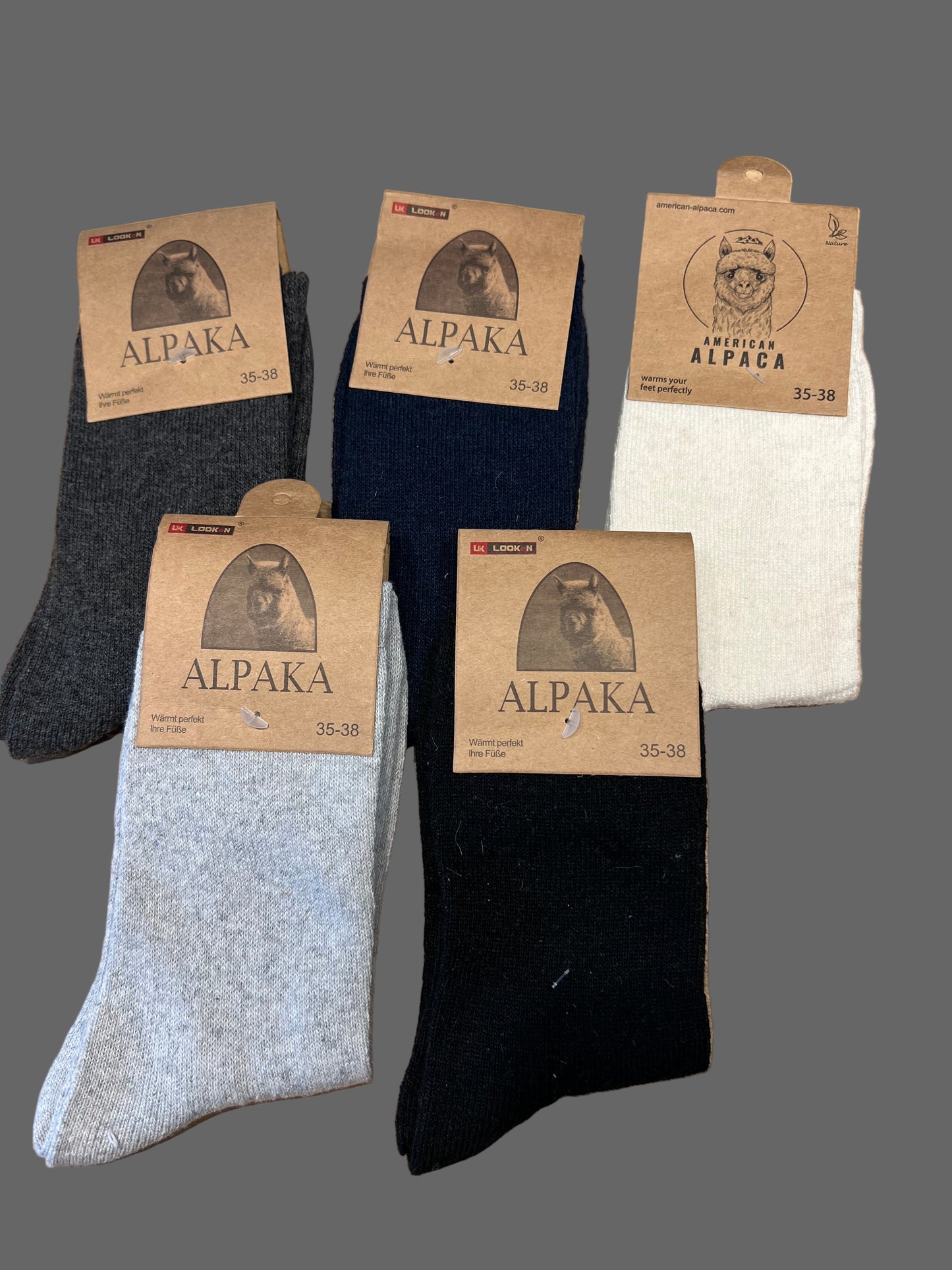 Alpaca 🦙 Socken Gr 35-38