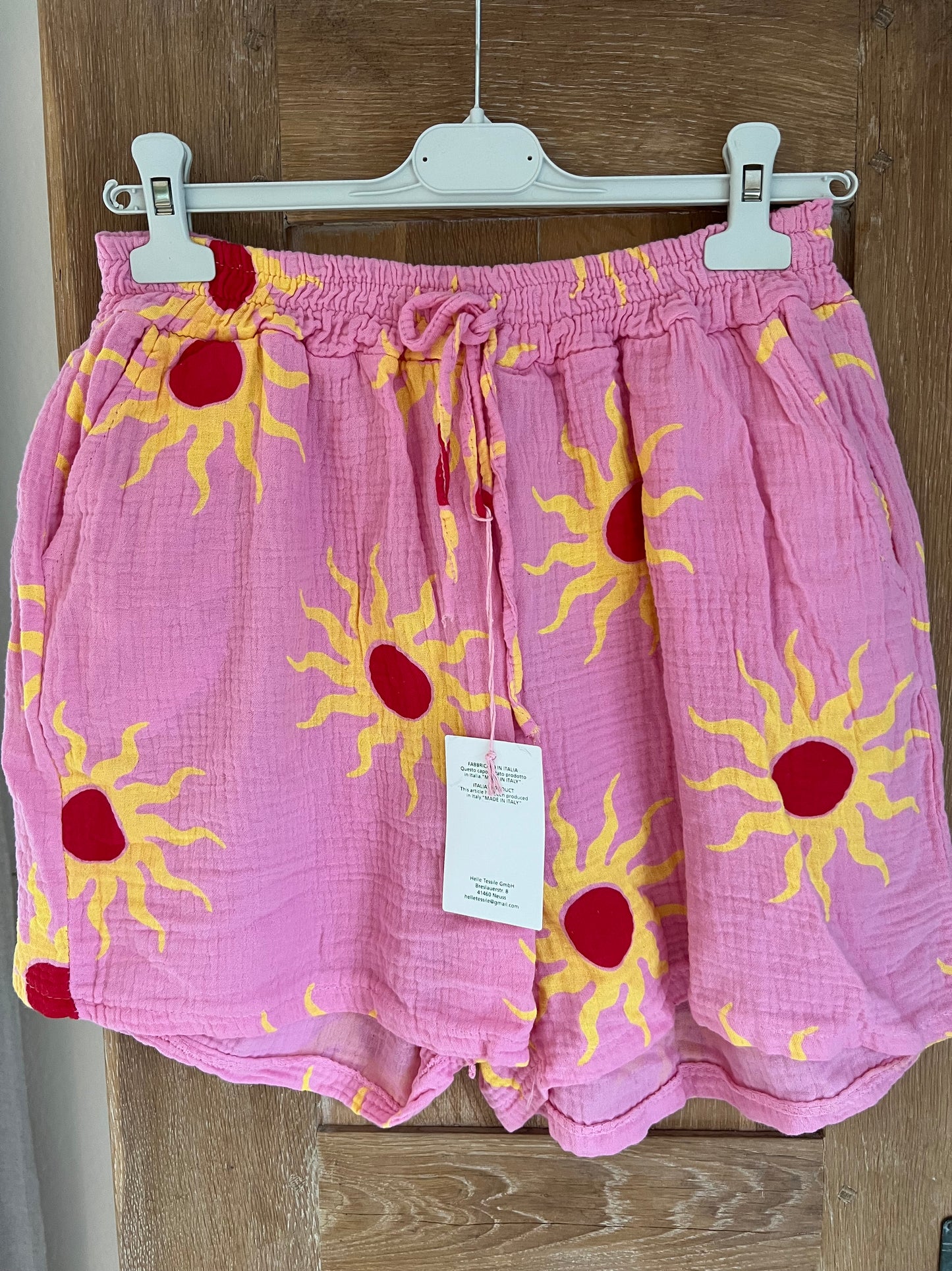 Musselin Short Sonne