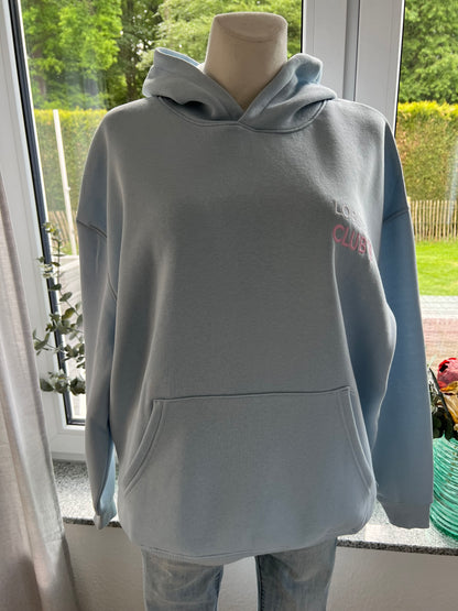 Hoodie Lobster Zwillingsherz hellblau