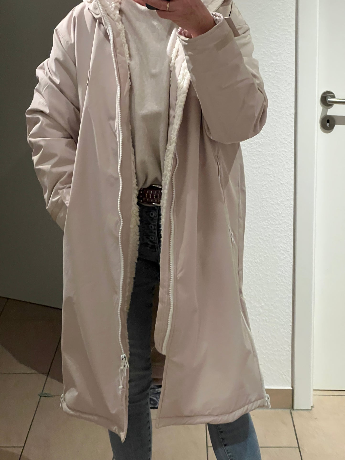 Zwillingsherz Windbreaker in verschiedenen Farben S/M Oversized geschnitten