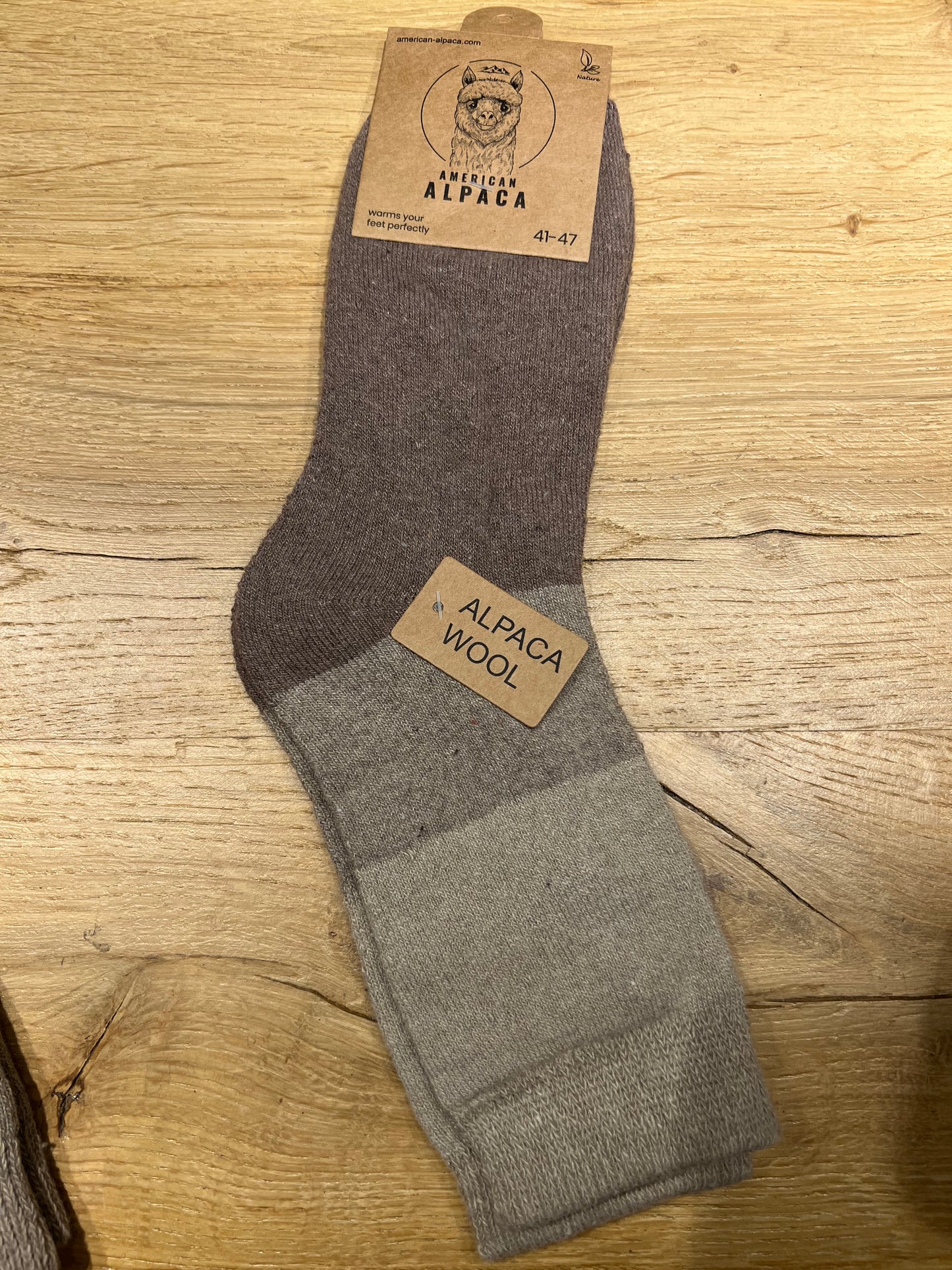 Alpaca 🦙 Socken Gr 41-47 taupe