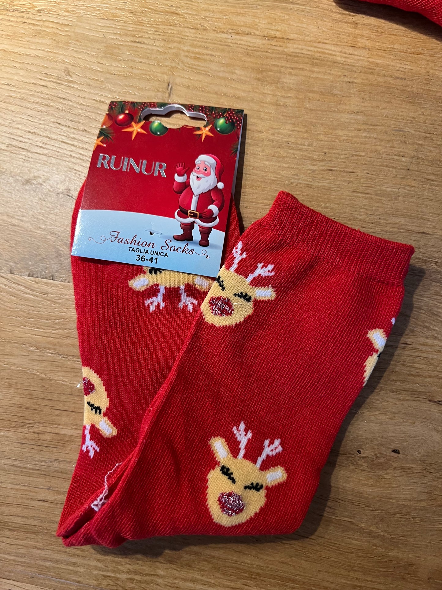 Weihnachts Socken Gr 36-41