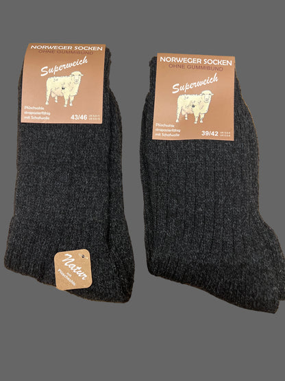 Norweger Socken schwarz ❌