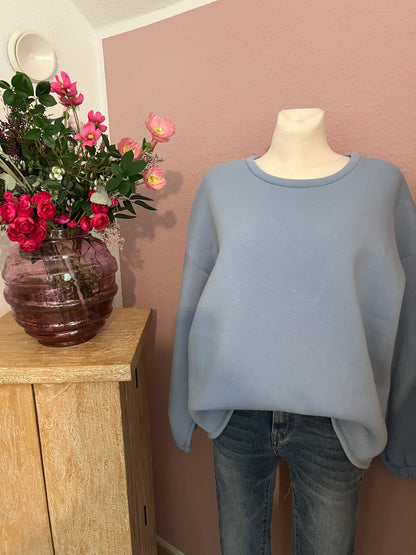 Sweatshirt Wifey in blau