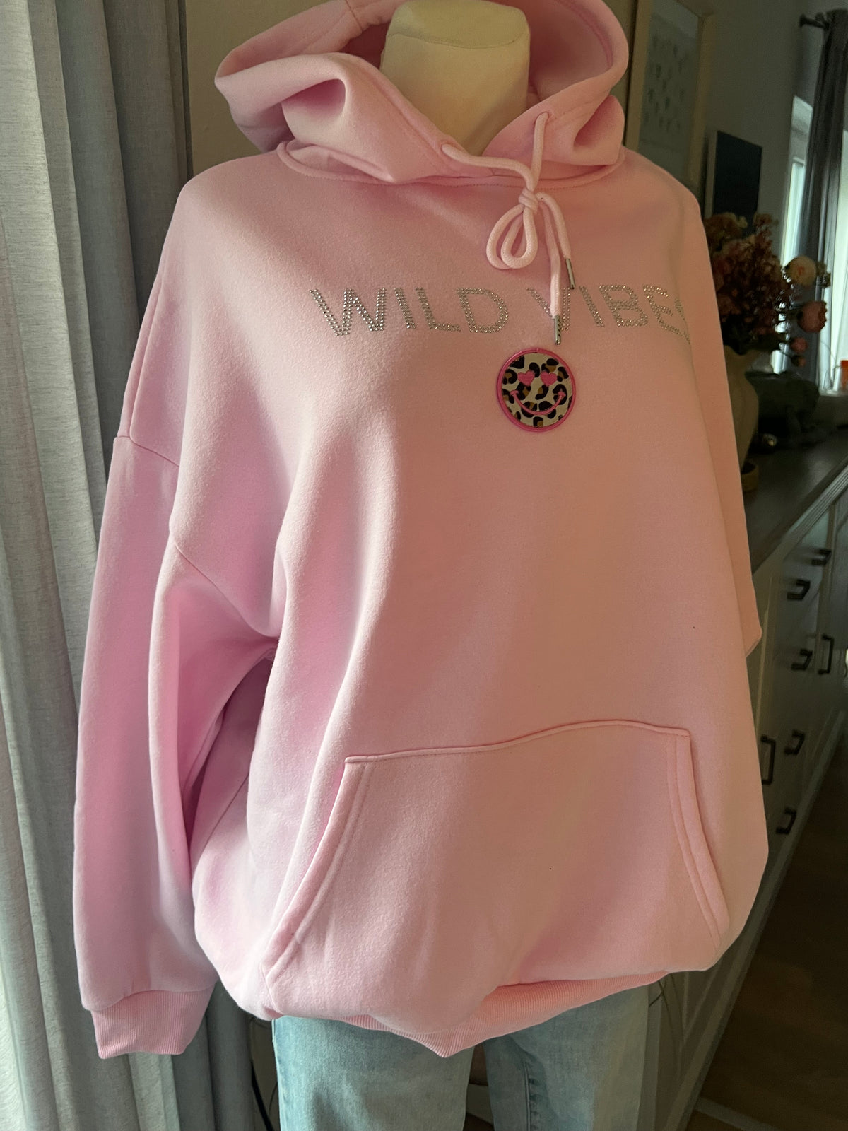 Hoodie von Zwillingsherz in verschiedenen Farben Good Vibes