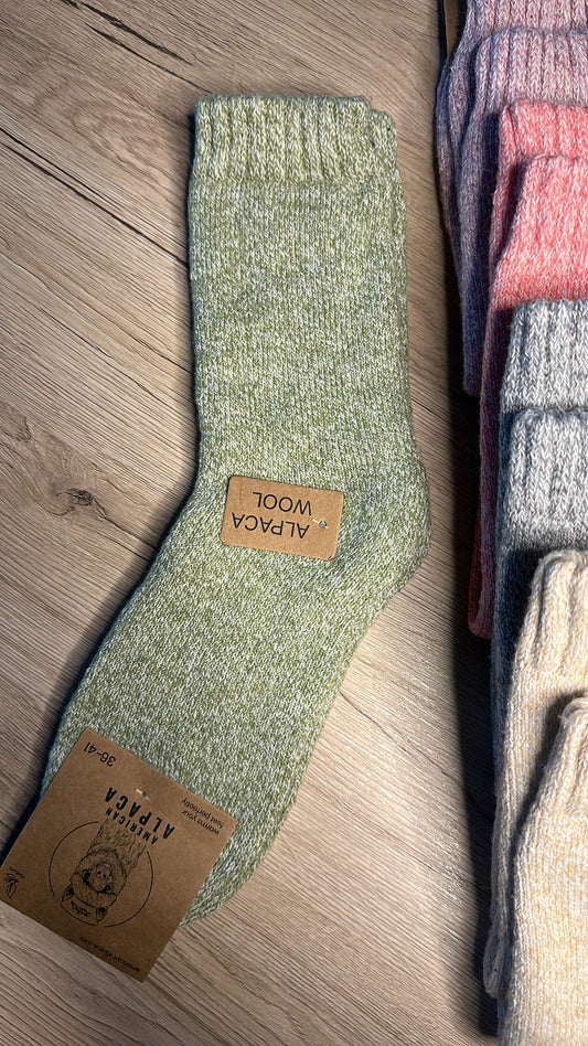 Alpaca Socken Gr. 36-41 "Pastell" ❌