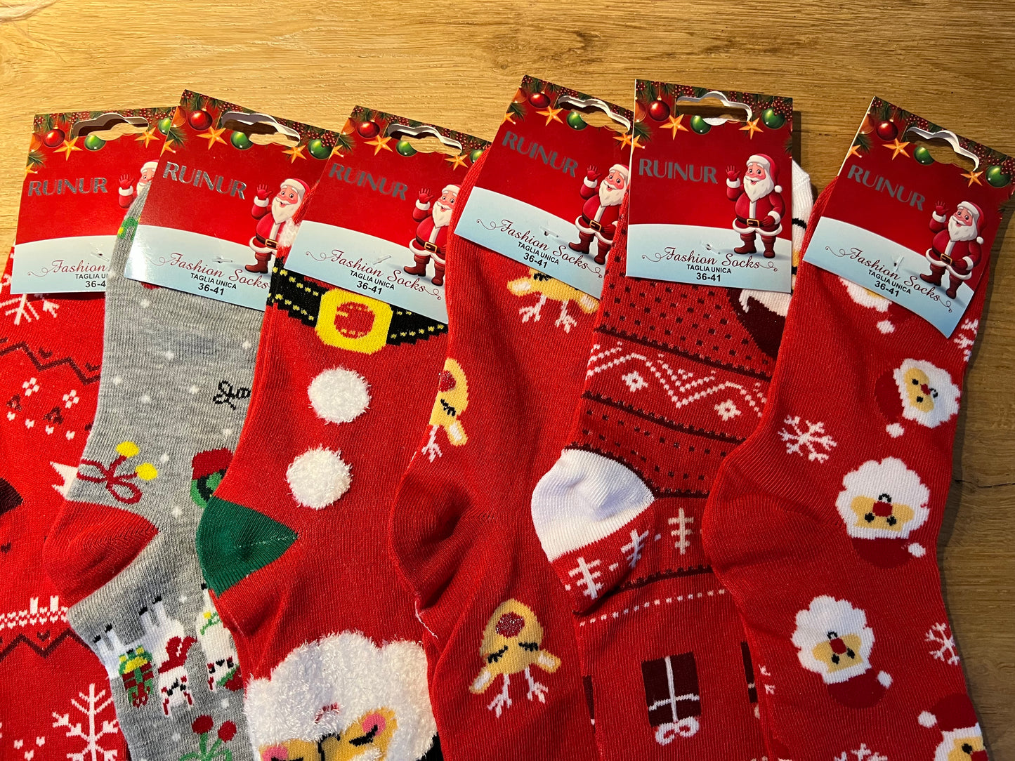 Weihnachts Socken Gr 36-41