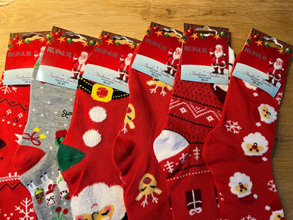 Weihnachts Socken Gr 36-41