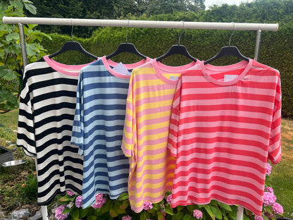 T Shirt gestreift in verschiedenen Farben