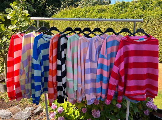 Langarm Shirt Butterstoff in verschiedenen Farben