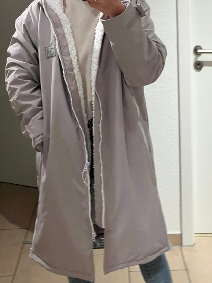 Zwillingsherz Windbreaker in verschiedenen Farben S/M Oversized geschnitten