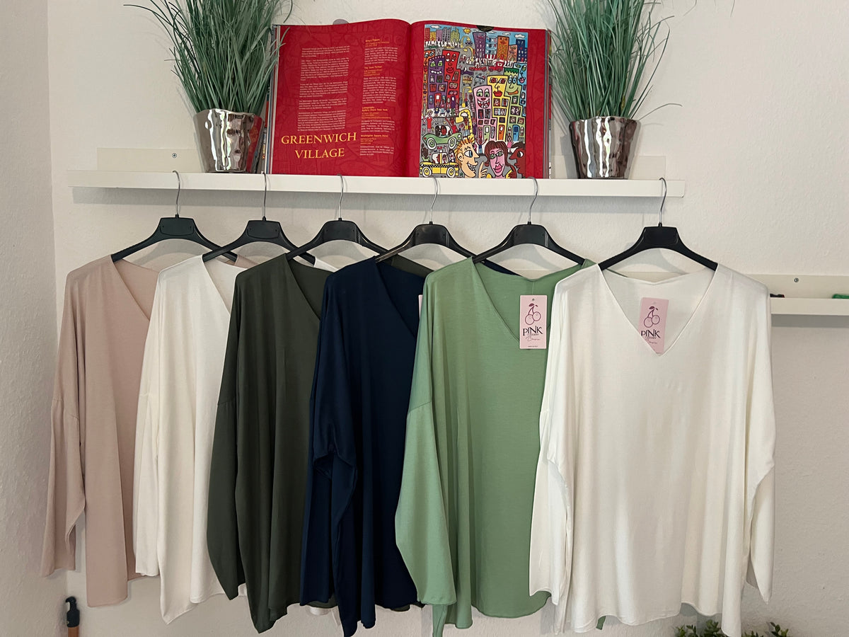 Basic Langarm Shirt